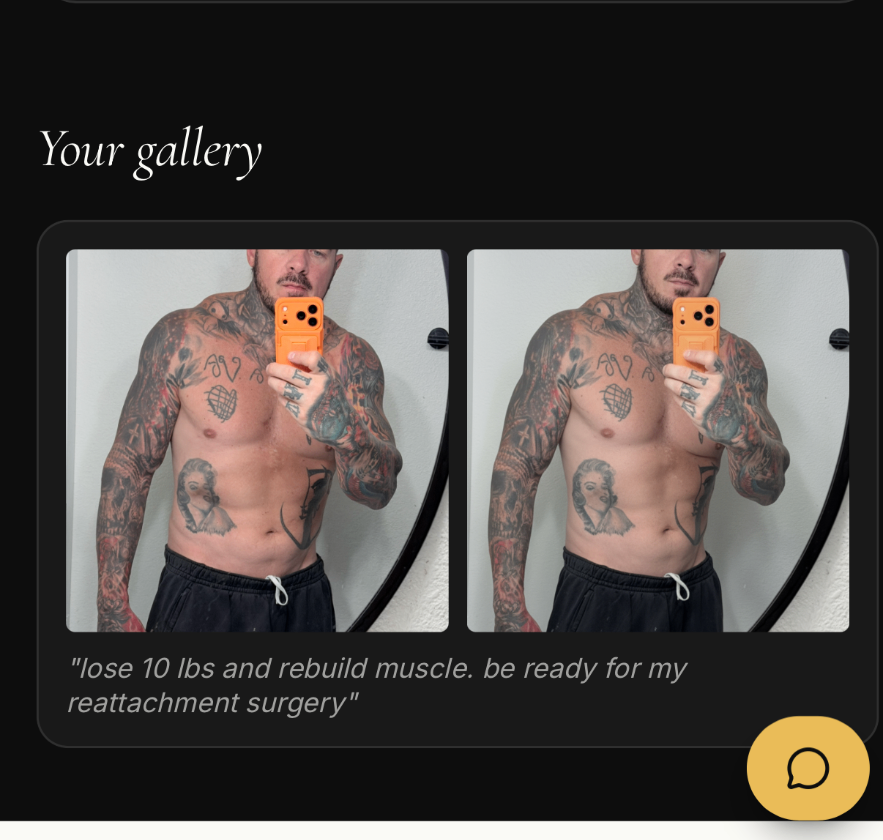 An in-app screen from Play By Dave